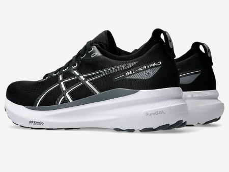 Кроссовки GEL-KAYANO 31 M (RU 43 EU 44 US 10 СМ 28; black/white)